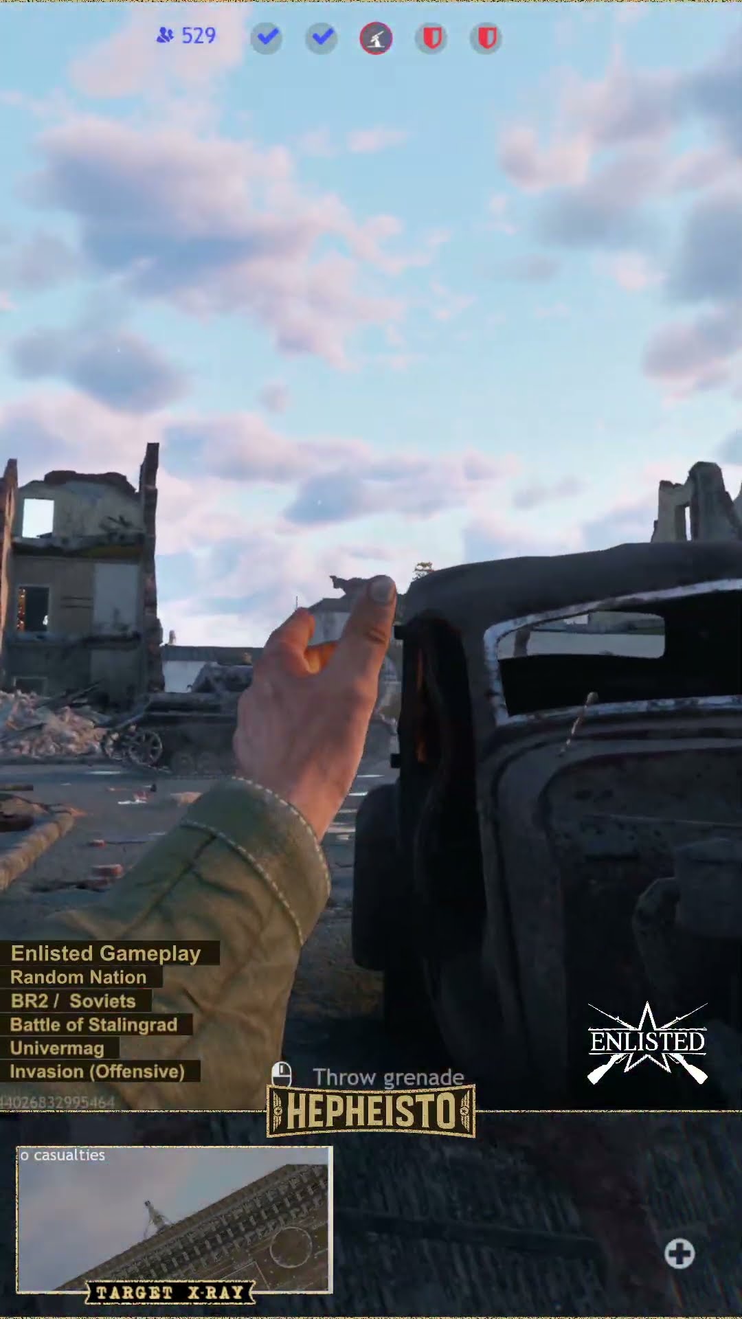 Engineer eliminates Panzer IV F1 with Explosives pack