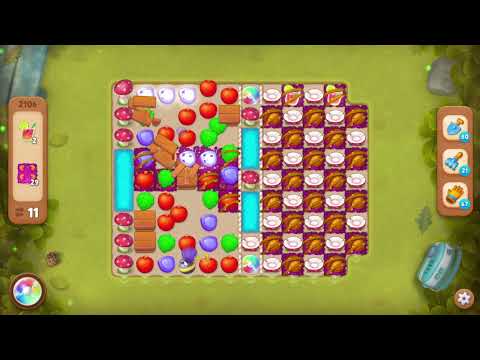 Gardenscapes 2106 Level - 14 moves - NO BooSTERS