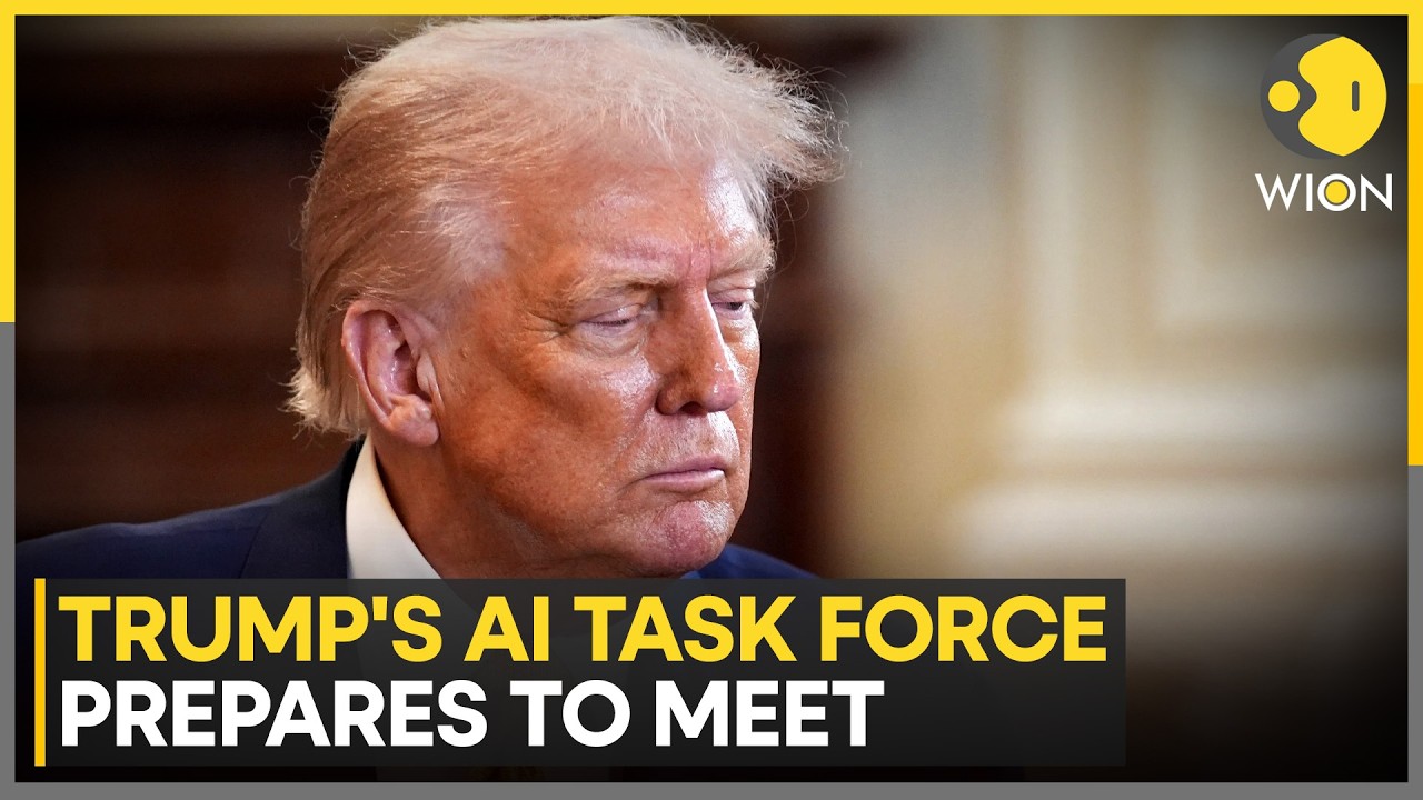 Trump's AI Task Force Will Examine Security Flaws And Cyber Threats | WION News