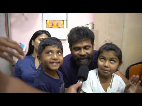 Sukumar And Family at Theatres for 1st Day of Rangasthalam