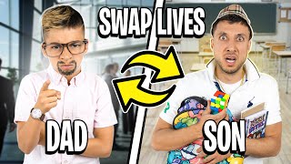 10 Year Old Son and Dad SWAP LIVE&#39;S for a DAY! | The Royalty Family