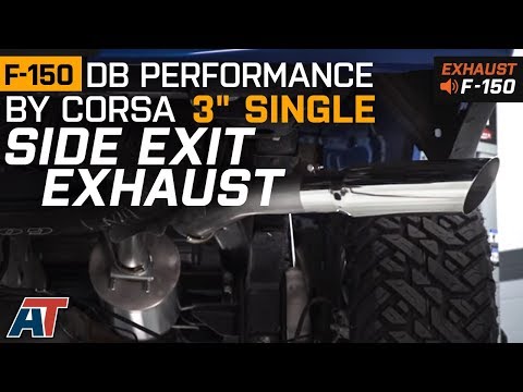 2015-2018 F150 dB Performance by Corsa 3\" Single Side 3.5L EcoBoost Exhaust Sound Clip & Install