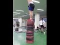 Korean Weightlifting Team Box Jump
