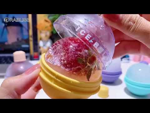 アイスボールメーカー 製氷器 丸氷 ライトブルー 6cm 製氷機 製氷皿
