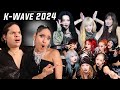 Girl Groups are hitting DIFFERENT! | Waleska & Efra react to K-WAVE Concert ft New Jeans, XG , aespa