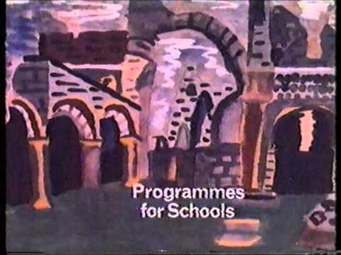 ITV Schools - Tyne Tees opt-out junction and rare slide - June 1985