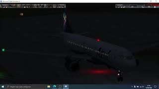 FSX - A320-214 AZUL - SBGL-SBKP