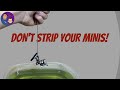 Dont Strip Your Minis!