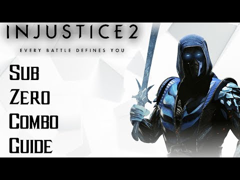 Injustice 2 Sub Zero Combo Guide