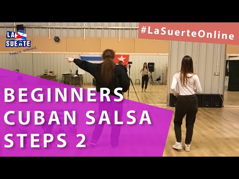 Beginners Cuban Salsa Steps Course - Class 2 (Basic Turns)