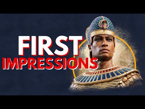 TOTAL WAR: PHARAOH First Impressions Livestream!