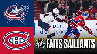 Blue Jackets vs Canadiens 11/04/26 | Faits saillants