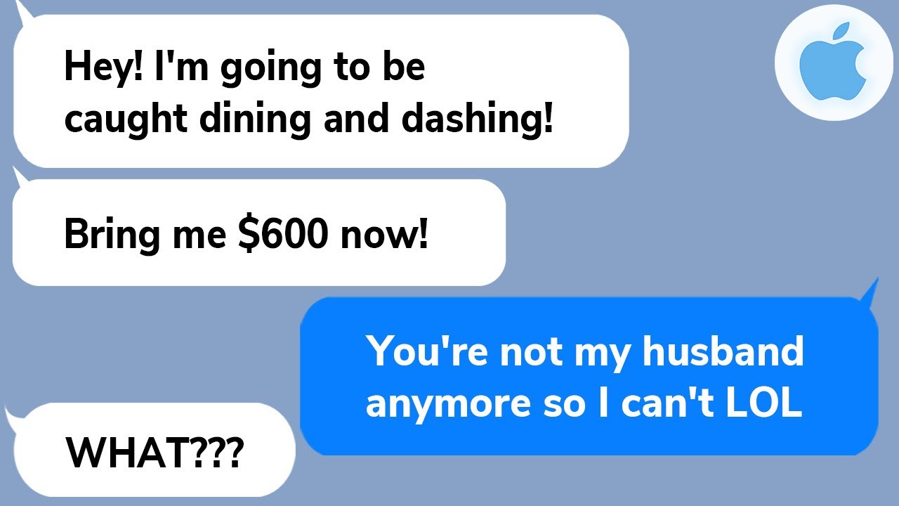 【Apple】My husband stole my credit card and went on a lavish spending spree and then…
