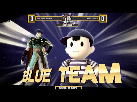 Ultra WBB #161 | DBHK & Earthboundy vs Yaboku & Gio.G. - Losers Round 2 - Super Smash Bros. for Wii