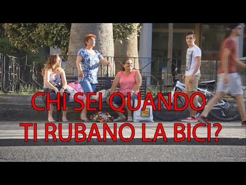 Chi sei quando ti rubano la bici?