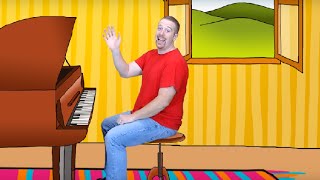 Musical Instruments: Piano, Guitar | Steve and Maggie | English Stories and Cartoon for Kids