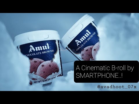 Epic handheld Cinematic Video of AMUL ICE-CREAM by SAMSUNG M31S..!