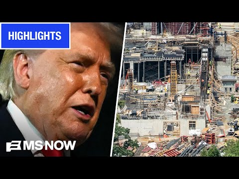 'What he cares about MOST': Trump asks Supreme Court to keep BALLROOM construction | COMPILATION