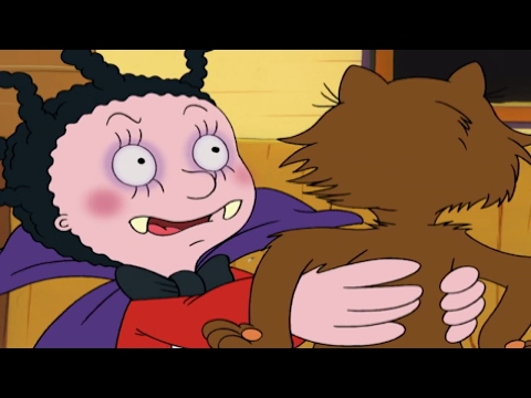 Mona the Vampire 103 - The miserable phantom dog / Jurassic parking lot | 👹 Monsters Channel