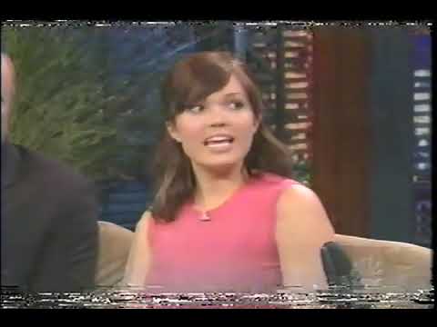 Mandy Moore on Leno