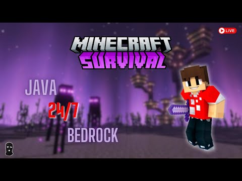 EPIC 24/7 MINECRAFT SMP SURVIVAL - DAY 40! JOIN NOW!