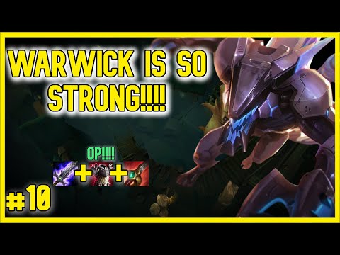 UNRANKED TO DIAMOND!!!!|WARWICK IS TOO STRONG - AngelicSnipez
