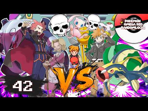 🏆 POKÉMON OMEGA RED RANDOMLOCKE EP. 42 LEYENDA... | LIGA POKÉMON FINAL 🏆