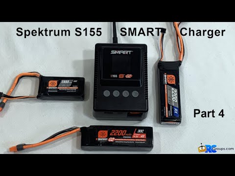 Spektrum S155 Smart Charger - Programming Spektrum Smart Batteries