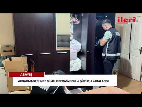 Akdağmadeni’nde silah operasyonu: 6 şüpheli yakalandı | İleri Gazetesi