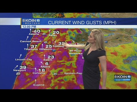 Noon Thursday Forecast KOIN 6 News March 8, 2018