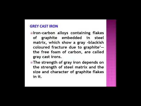 grey cast iron
