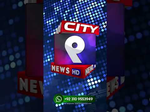 City9 News Logo #breakingnews #mtcvfx #3dlogo