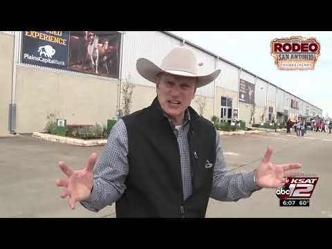 David Sears shows us around the rodeo grounds