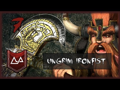 [7] Battle of Grom Peak : Warhammer 2 Mortal Empires Ungrim Ironfist
