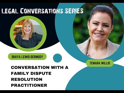 Watch — Family dispute resolution, mediation, in family law matters — Family Law Australia