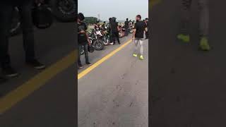 preview picture of video 'All group bikers enjoy 15 august 2k18'