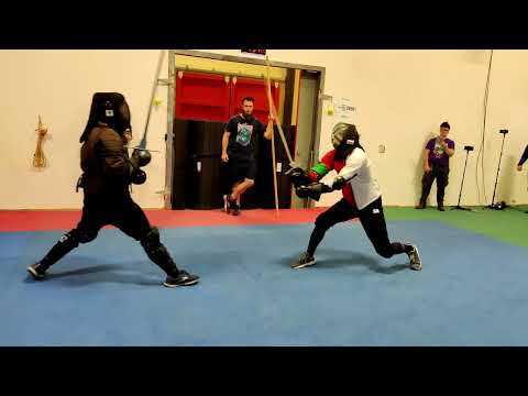 Swordsquatch 2022 Open Longsword - Eliminations Round 3 - Jason Smith vs. Andy Plymate
