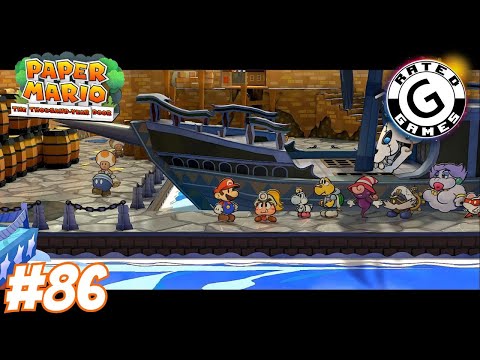 Mario's Triumpant Return to Rogueport (Erase that grafitti!) Paper Mario: The Thousand-Year Door