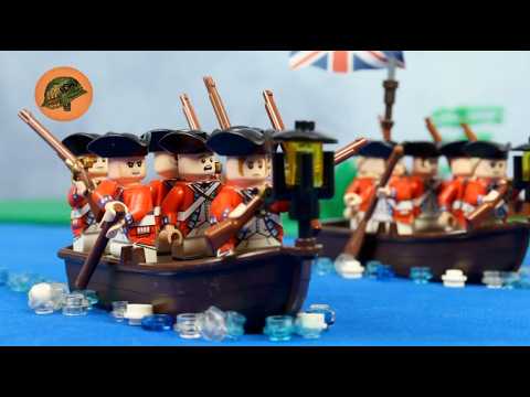 LEGO Revolutionary war: Battle of Bunker Hill, part 1 #bunkerhill #history