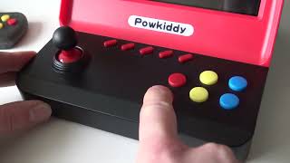 Massive 7inch Portable Arcade Mini Arcade Game Console ! / Powkiddy A9