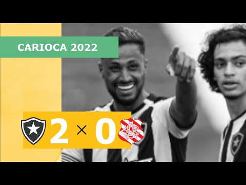 Botafogo 2 x 0 Bangu - Gols - 30/01 - Campeonato Carioca 2022