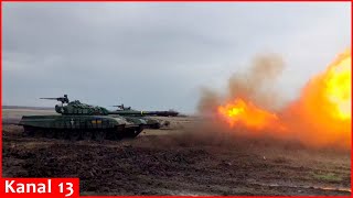 Ukraine&#39;s tank crews preparing for an attack in Zaporizhzhia region
