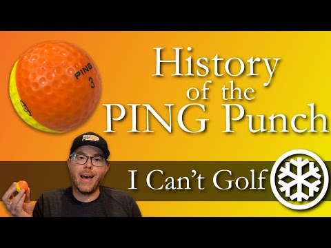 History of the Ping Punch Two Color Golf Ball - I Can't Golf
