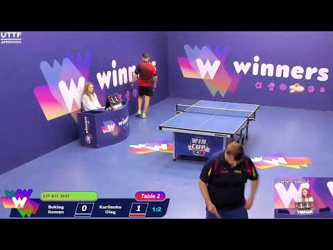 WINners CUP table 2  21.10 Boklag Roman - Kurilenko Oleg  13:45