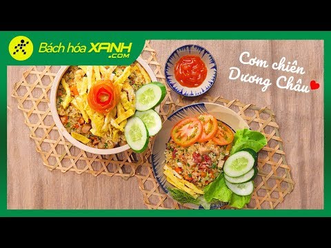 Cách làm cơm chiên Dương Châu ngon giòn, đơn giản tại nhà