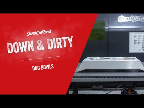 DIY Custom Dog Bowl Holder | SendCutSend