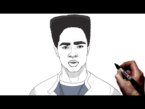 How To Draw Lucas | Step By Step | Stranger Things 5