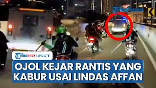 Buntut Tragedi Ojol Tewas, Rantis Brimob Dikejar Massa hingga ke Jalan Layang Tanah Abang