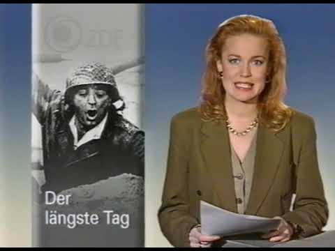 Ansage "Der längste Tag" Andrea Horn, ZDF 22.10.1993