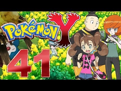 POKéMON Y #41 - Search for Gym Leader Galantho from Fractalia City! [HD]